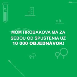 10 000 objednávok od spustenia objednávkového systému na MOM Hrobákova